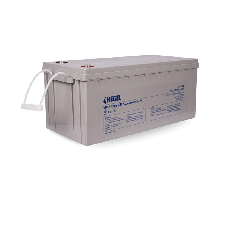 12V 200 Ah Jel Akü