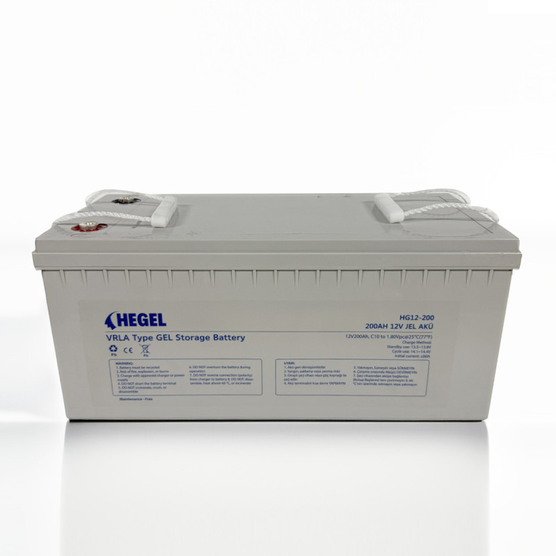 12V 200 Ah Jel Akü